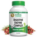 Botanic Choice fordøjelsesbesvær Enzyme Complex - fordøjelseshjælp til sund Gut supplement til bedre fordøjelse og forbedret næringsstof Absorption til let abdominal bloating - 90 piller