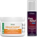 Jigsaw Health Bundle, 124; Adrenal Cocktail, 60 Servere (Jar), og MagRelief, 5 Ounces (Lotion)