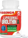 Liposomal Urolithin A 1660MG - Urolithin A Supplement 60 Kapsler