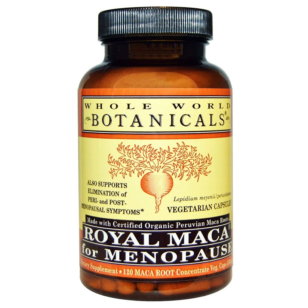 WHOLD VERDEN BOTANICALS Royal Maca For Menopause, 120 CT