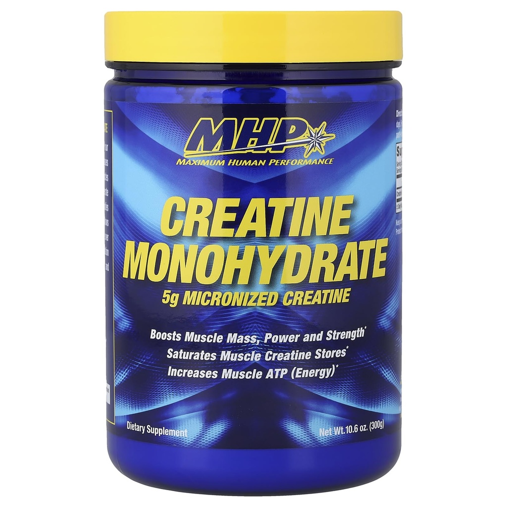 Maksimum Human Performance Mhp Mikroniseret Creatin, 300 g