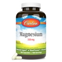 Carlson - Magnesium, 350 mg, Kardiovaskulær Support, Muskelfunktion & Nerve Sundhed, 180 kapsler