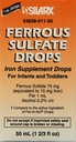 Ferrosulfatjern 15mg / ml Supplement Drops 50ml Flaske - pakning med 3 stk.