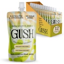 GUSH Pre-Drink Koreansk Pære Drink - (12 Pack) Pære Hydration Pouch med Enzyme Aktivering - Forhindre drukning virkninger - All Natural, Gluten- Free