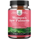Extra Strength Saw Palmetto for Women 500mg - DHT Blocker for Women 30- Day Supply - Hår Vitaminer til hårtab supplement - Pure Saw Palmetto Uddrag kapsler med Maca Root & Biotin - 90 Kapsler