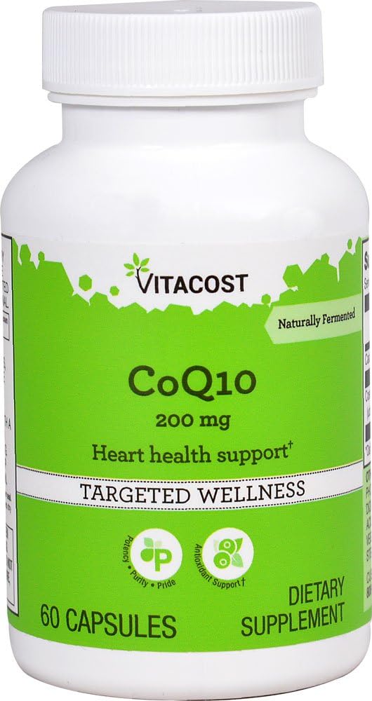 Vitacost CoQ10- 200 mg - 60 kapsler
