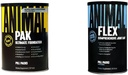 Animal Pak - Praktisk All- in- One Vitamin & Supplement Pack & Flex - Komplet fælles supporttillæg - Indeholder gurkemeje Root Curcumin - Hjælper med at reparere og gendanne Joints - 44 pakker