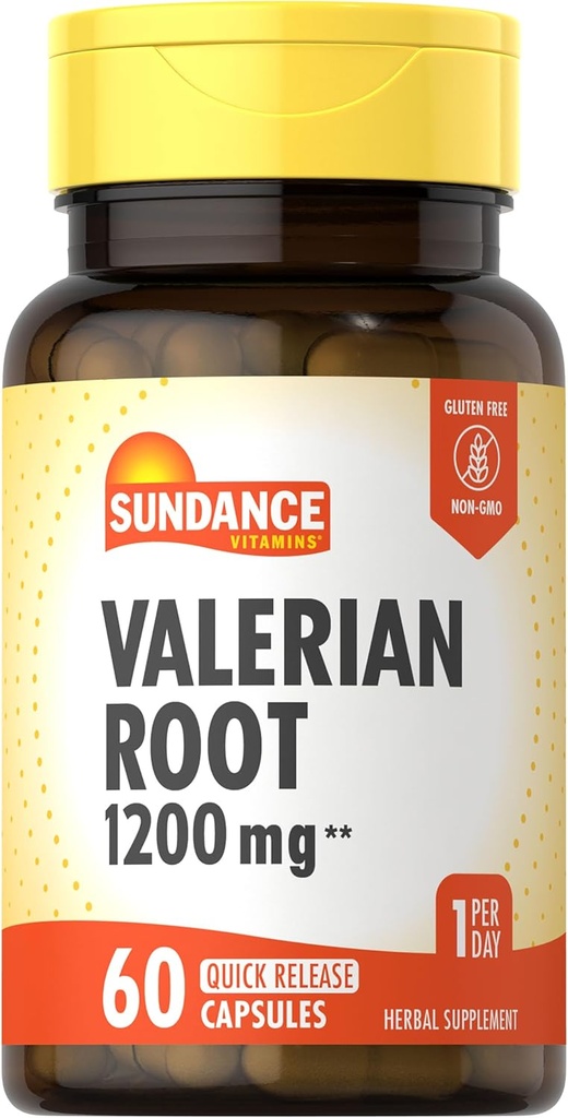 Sundance Valerian Root Supplement- 124; 1,200mg