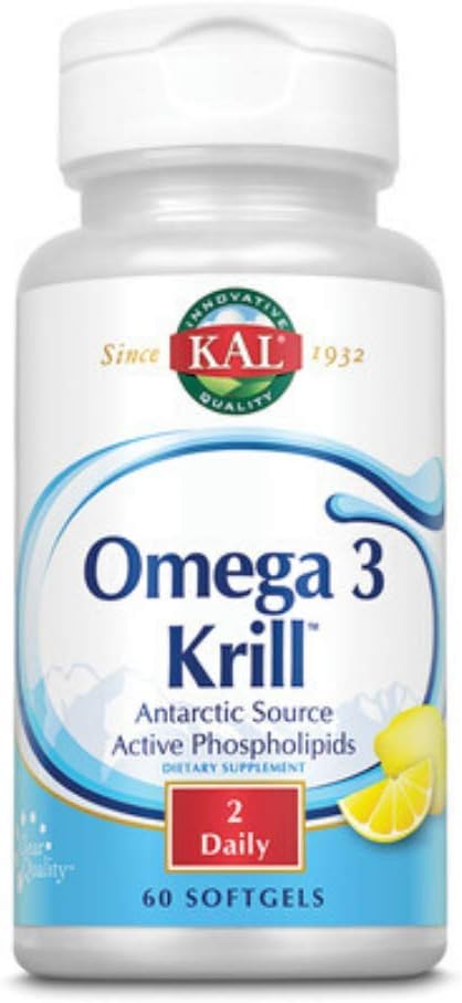 Kal 500 Mg Omega 3 Krill, 60 Greve