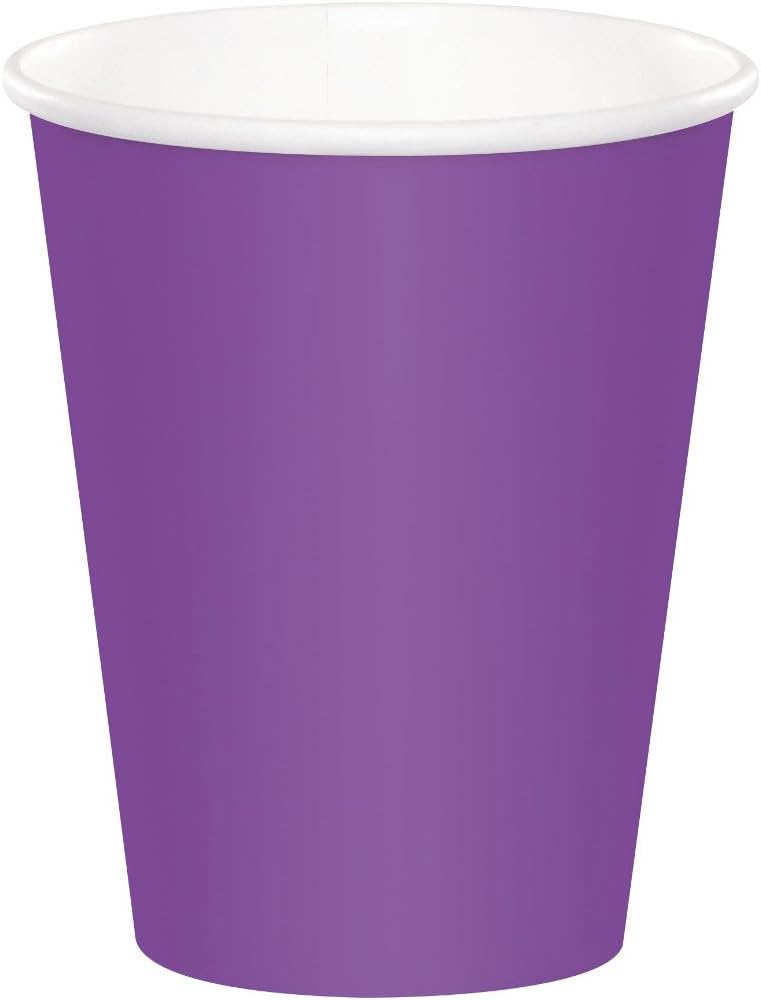 Kreativ konvertering Amethyst Paper Cup, 24 Greve (pakke med 1), Lilla