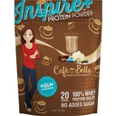 Bariatric Eating Inspire Cafe Bella Vanilla Cappuccino Sugar- Free 20g Whey Protein Isolate Powder (20 Servere)