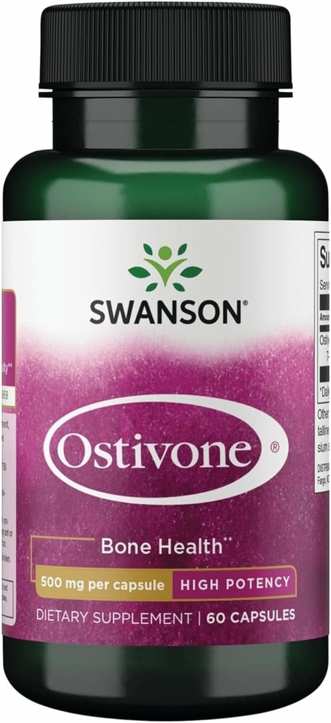 Swanson High Potence Ostivone 500 Milligram 60 Kapsler