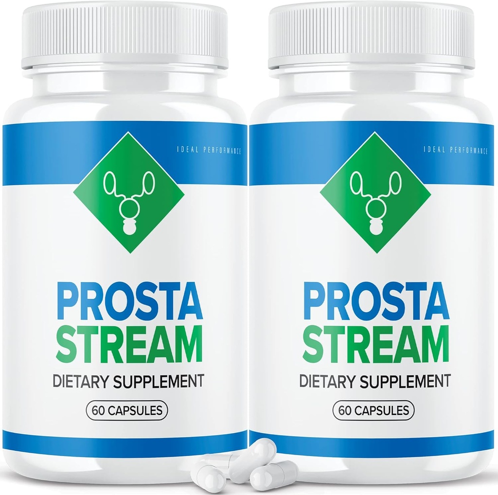 Ideel ydeevne (2 Pack) Prosta Stream Prostata supplement Prostastream piller (120 kapsler)