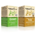 NaturaNectar Natural Bee Propolis Bundle - Trio og Green Propolis - for immun-, hukommelses- og fokus support * - 60 kapsler per flaske