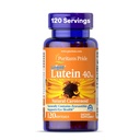 Puritan 's Pride Premium Lutigold ™ Lutein Carotenoid 40mg med Zeaxanthin til mænd og kvinder, Kosttilskud til Eye Health Support, 8 måneder Tilgang, 120 Easy- to- Swallow Softels