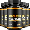 LIVORKA (5 Pack) VigorForce piller, VigorForce kapsler, VigorForce Advanced Formel, 300 kapsler til 5 måneder