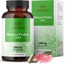 HERBAMAMA Mimosa Pudica Seed Capsules - 1000mg Mimosa Pudica Extract Powder til fordøjelsesrense & Detox - Vegan, non- GMO fordøjelsestilskud, 100 Caps