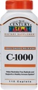 21. århundrede C- 1000 Længerevarende vitamintilskud, 110 tabletter