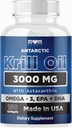 Dr. JOEL 'S MOM NUTRIX Antarktiske krill Oil Supplement - 150 Softgels - High Absorption EPA, DHA, Astaxanthin & Phospholipid - Ingen Fishy Eftersmag Ligesom Fish Oil - Made in USA