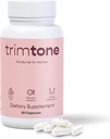 TRIMTONE vægttab piller Kvinder Mood Boosting Formel, Appetite suppressant & Detox renser fedt brændere til kvinder, Diet piller, der arbejder hurtigt for kvinder, Optimal for Belly Fat - 30 kapsler (1 Per dag)