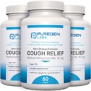 P Puregen Labs Hoste Relief for voksne Dextromethorphan HBr 15mg HBr 124; 8-Hour, Non- Drowsy, Long- Long- Long- Long- Bronchial Suppressant