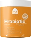 Åbne Farm Probiotiske Chews, Hundetillæg, Hund Vitaminer, Understøtter Normal Flora og afføring Brug sporbare og Vet- Godkendte Ingredienser, 12.7 oz, 90 Greve