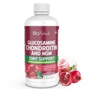 Bio Naturals Liquid Glucosamin Chondroitin MSM Pharmaceutical Grade tillæg med Hyaluronsyre - maksimal styrke fælles støtte - 32 fl oz