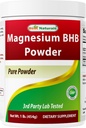 Bedste Naturals Magnesium BHB pulver 1 Lb