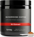 Mushroom kaffe - Ultra High Potency 10: 1 Koncentreret Uddrag - Colombiansk Sourced Beans med 10 Mushroom Blend, Lions Mane & Cordyceps - Rich & Functional Coffee Alternative - Third-Party Lab Testet