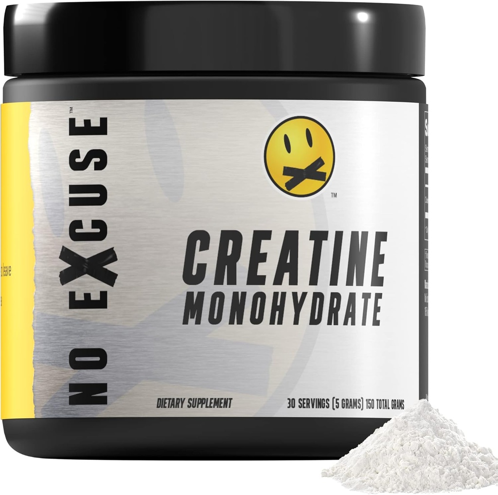 Ingen undskyldning før Workout Powder 124; meget regarderet præ-workout kosttilskud, Rise Pre Workout Mænd & Kvinder for vægttab, Pre Workout Drik, Natural Preworkout Powder, Creatin Monohydrat 30 Servering, 5gm