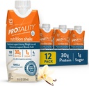 Vanilje Nutrition Shake 124; 30g Protein, 1g Sugar Shuck 124; Nutrition Support for Muscle Health Under vægttab