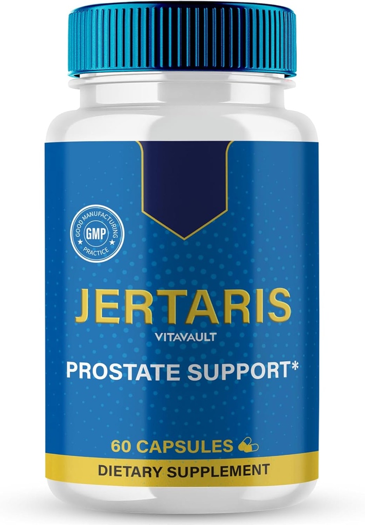 Jertaris Kapsler, Jertaris Prostate Health Supplement Pills - Ekstra styrke, Jertaris Understøtter Prostate Heath All Natural Formel, Jerta RIS Kapsler, Jer Taris Anmeldelser (60 Kapsler)
