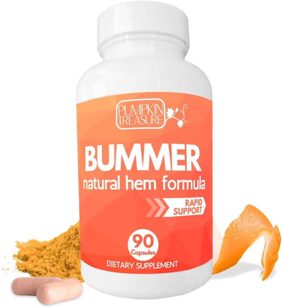 Fast- Fungerende hæmoridpiller - Intern Relief supplement til smerte, hævelse og blødning - Naturlig Vein Support Formel - 90 dages forsyning - Made in USA