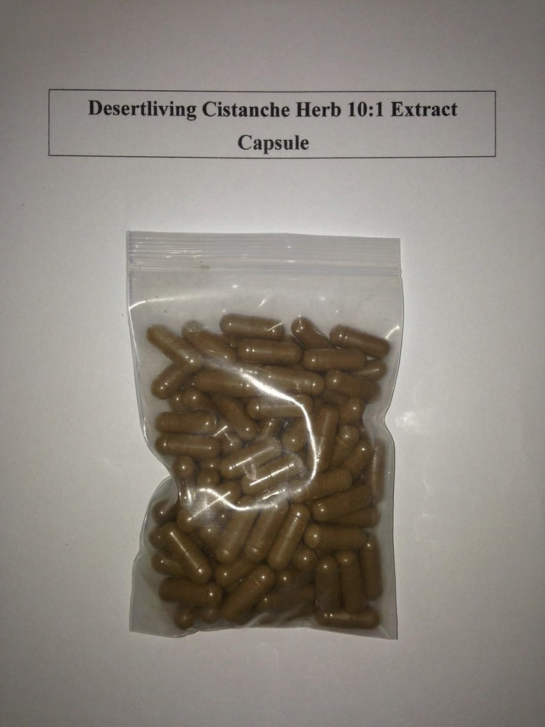 Sinkiang Wild Desertliving Cistanche tubulosa Herbs Extract 400Mg * 100 Capsules Tonic