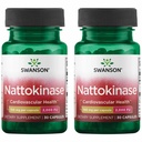 Swanson Nattokinase 2000 Fibrinolytiske Enheder 100 Milligram 30 Kapsler Enzyme (2 Pack)