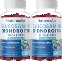 Glucosamin Chondroitin Gummies med MSM & Elderberry Extra Strength - Joint Support, Antioxidant immunsupport for voksne, mænd & kvinder. (2 Pack)