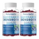 Glucosamin Chondroitin Gummies med MSM & Elderberry Extra Strength - Joint Support, Antioxidant immunsupport for voksne, mænd & kvinder. (2 Pack)