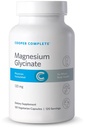 Cooper Complete- Magnesium Glycinate Supplement - 120 mg Elemental Magnesium per Vegetarisk Capsule.120 Kapsler. Pakning med 1