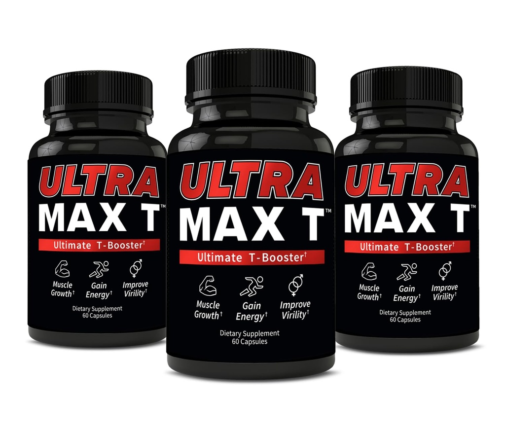 Andro400 UltraMax T - avanceret testosteron støtte til mænd og kvinder - Tongkat Ali 200: 1, D-aspartasyre, Garcinia Cambogia, ForsLean ® - 180 kapsler, 90-dages forsyning