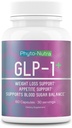 GLP-1 + (60 kapsler 1 flaske) Vegan, Natural Supplement, Lab Testet, Vægttab, Tilfredsstillende Sult, Non- GMO, Gluten Free, GLP 1, GLP1