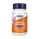 Now Foods Supplements, Lutein & Zeaxanthin med 25 mg Lutein og 5 mg Zeaxanthin, 60 Softgels