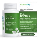 NatureCity True- Capros Amla Fruit Extract Supplement Polyphenol Antioxidant Power Understøtter hjerte hjerte sundhed (30 Veggie Capsules) Non-GMO Vegan Friendly and Soy Free