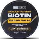 Hår Illusion MAKSIMALT POTENCY BIOTIN Beard Balm For skæg vækst og blødgøring, sort