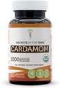 Hemmeligheder af Tribe Cardamom 60 Kapsler, Lavet med Vegetabilske Kapsler og USDA Organic Cardamom (Elettaria Cardamomum) Tørret Pod (60 Kapsler)