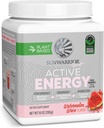Sunwarrior Plant- Based Preworkout Powder Hydration Blend Shushroom Blend Soy Free Sugar Free Gluten Free Dairy Free Synthetic Free Budd124; Watermelon Wave 30 Servering Budding124; Sport Active Energy