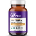 Nyt kapitel Calcium supplement - Knoglestyrke Tiny Tabs Organisk Calcium med Magnesium, Vitamin D3 + K2, 70 + Trace mineraler for ben sundhed, Gluten Free, Let at synke - 120 ct
