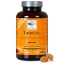 NY NORDIC Gurkemeje Gummies, Sugar Free, 300 mg Gurkemeje Supplement til mænd og kvinder, Understøtter Normalt Funktionsjoint, Knætter, Skuldre, Mango Orange, 60 Greve