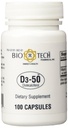 BioTech Pharmacal - D3- 50 (50.000 IE) - 100 Caps (FFP)