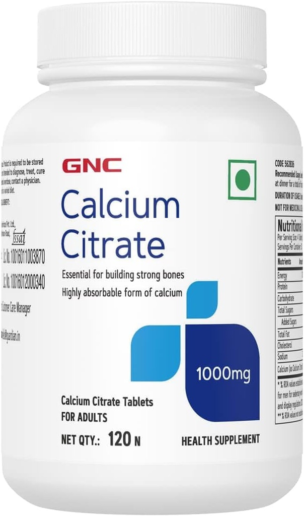 Generisk mest Absorbable Calciumstearat 124; Forbedrer knoglenes styrke & densitet; 124; Combats Age- Relaterede & Postmenopausale Knogletab 124; øger muskelstyrke 120 Veg tabletter