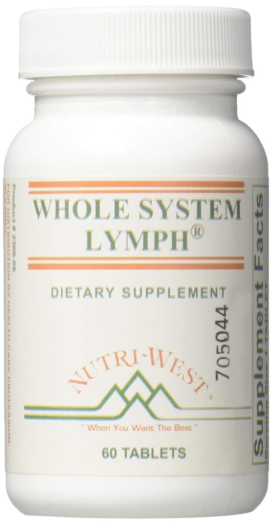 Næringsstof - West - Hele systemet Lymph 60 tabletter